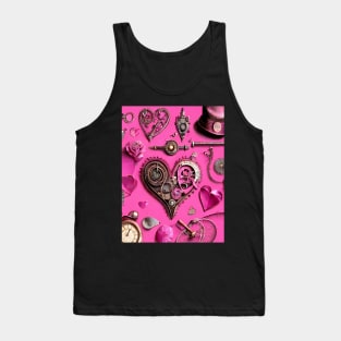 Steampunk Valentine Tank Top